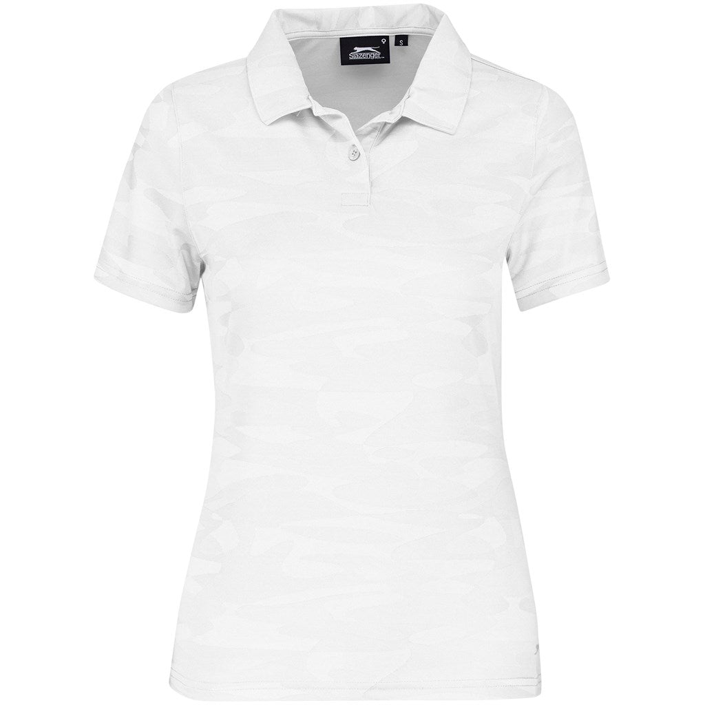 Ladies Volition Golf Shirt WHITE