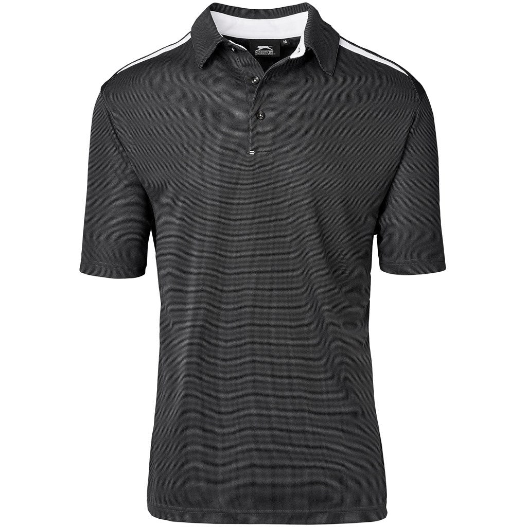Mens Simola Golf Shirt CHARCOAL
