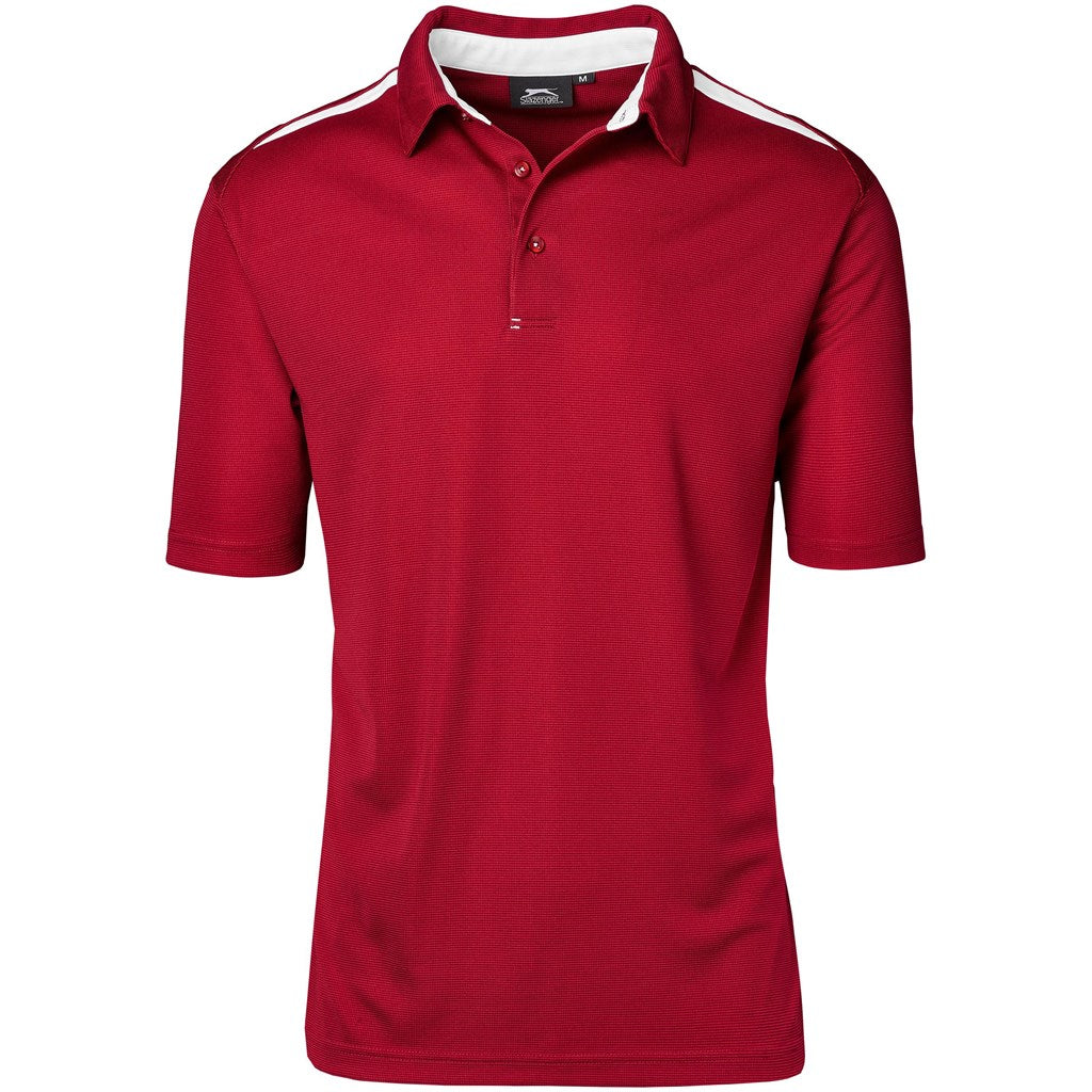 Mens Simola Golf Shirt RED