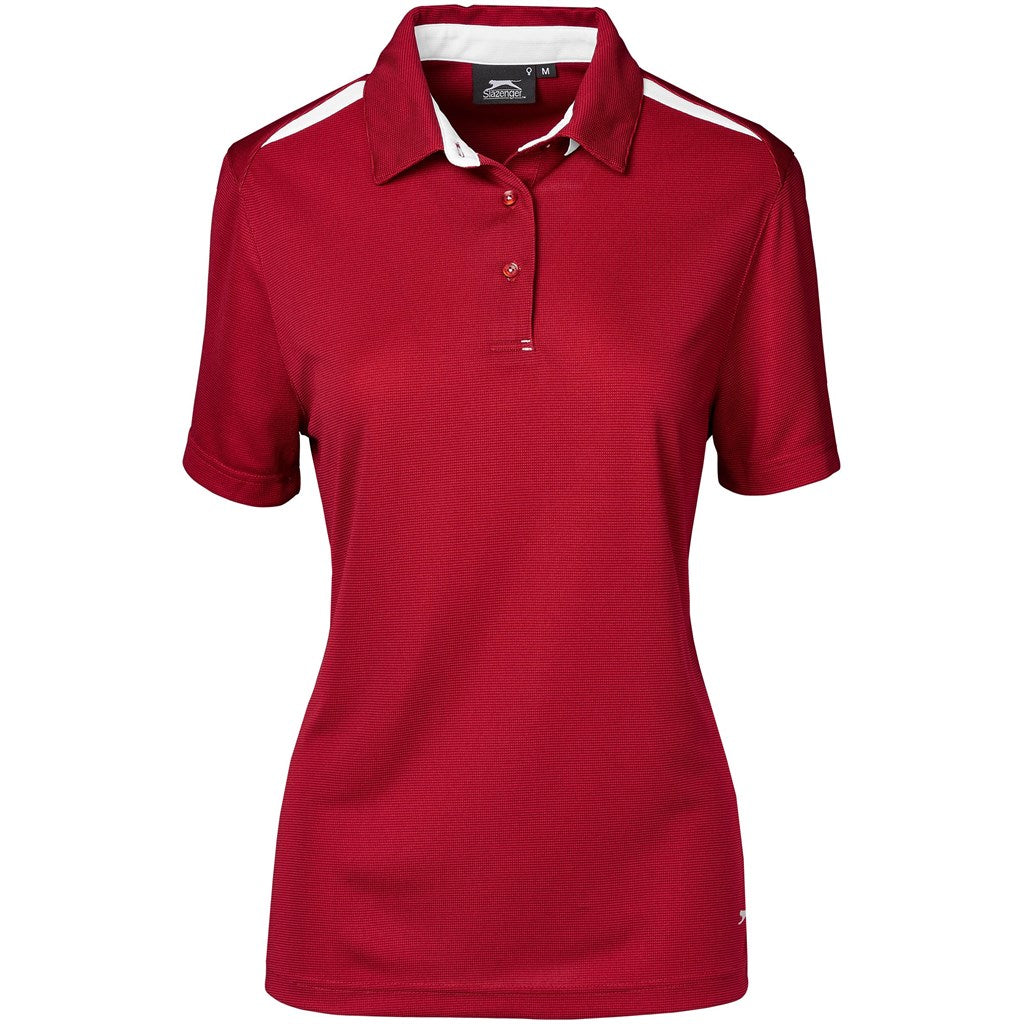 Ladies Simola Golf Shirt RED