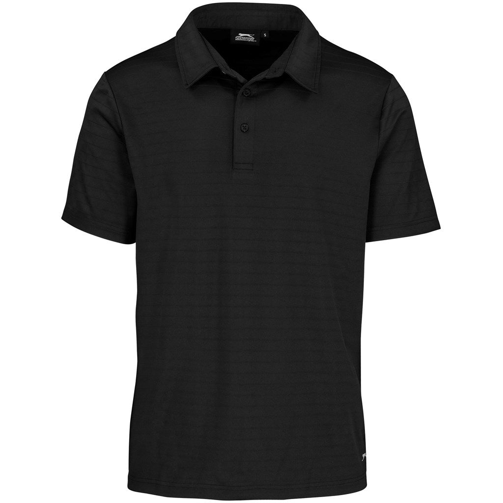 Mens Riviera Golf Shirt BLACK