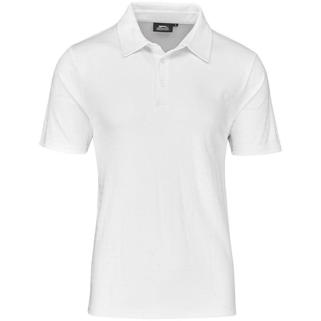 Mens Riviera Golf Shirt WHITE