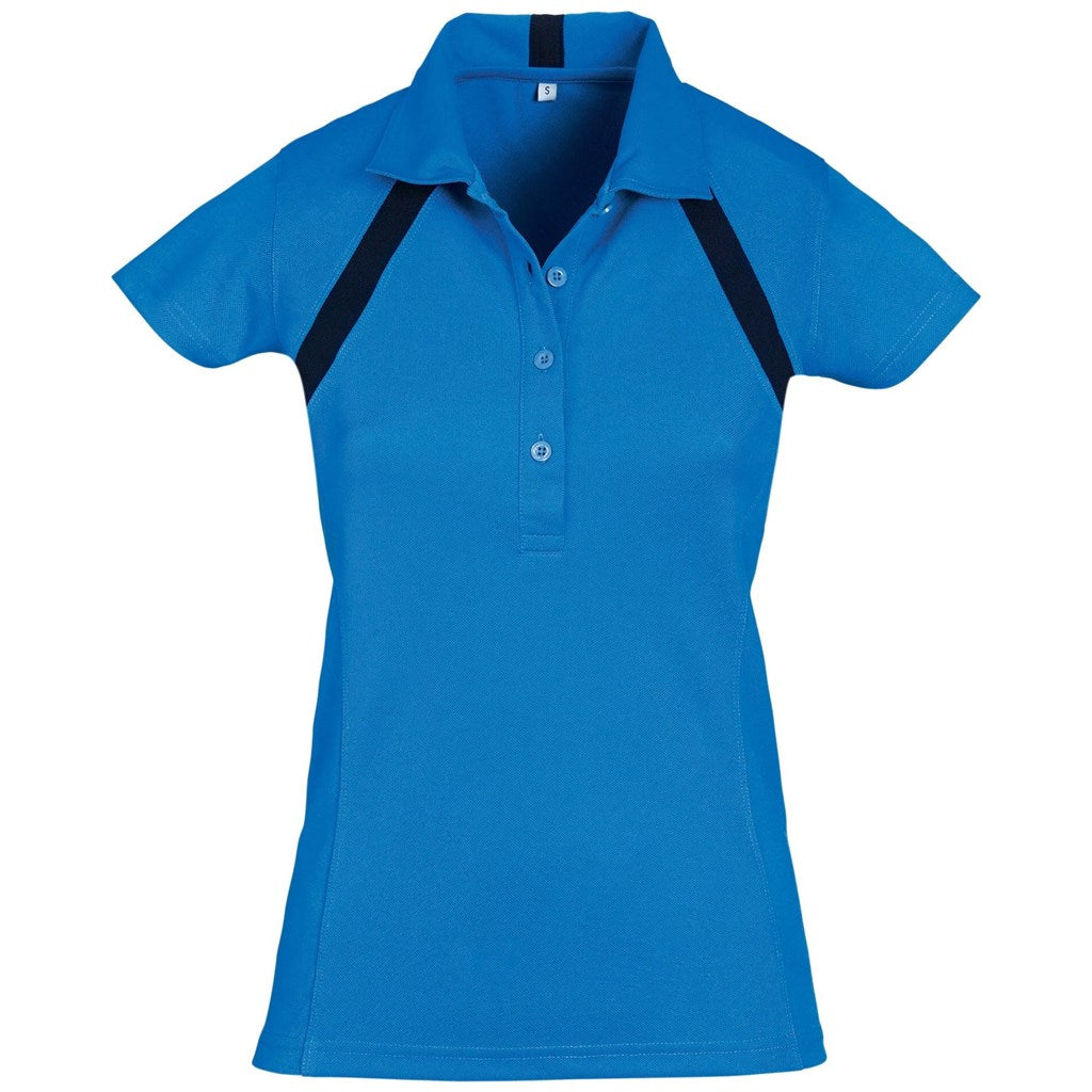 Ladies Jebel Golf Shirt - Blue BLUE