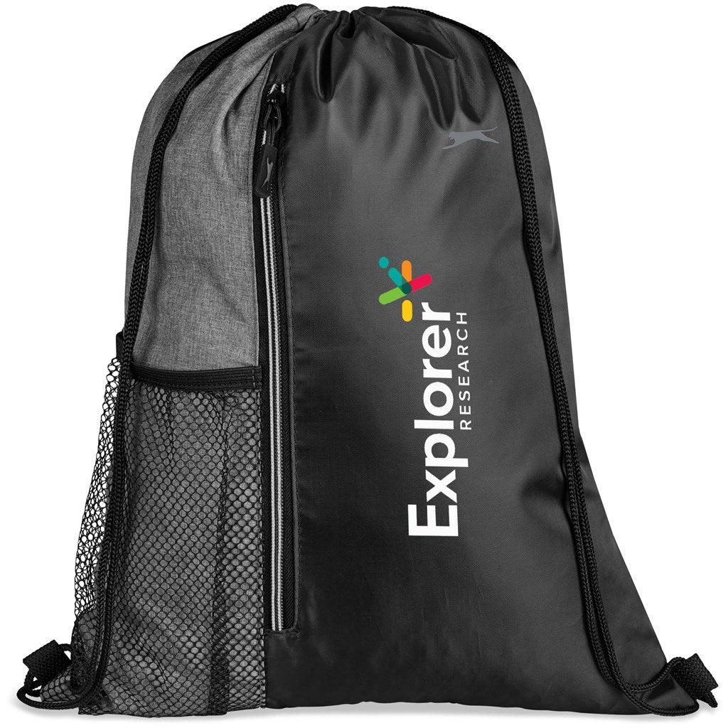 Slazenger Wembley Drawstring Bag BLACK