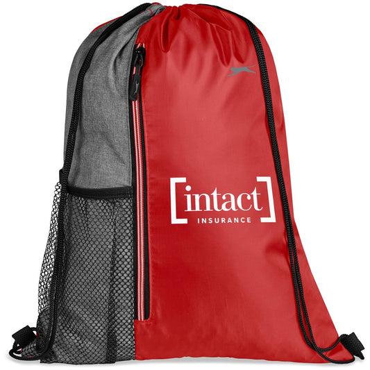 Slazenger Wembley Drawstring Bag RED