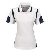 Ladies Genesis Golf Shirt - White WHITE