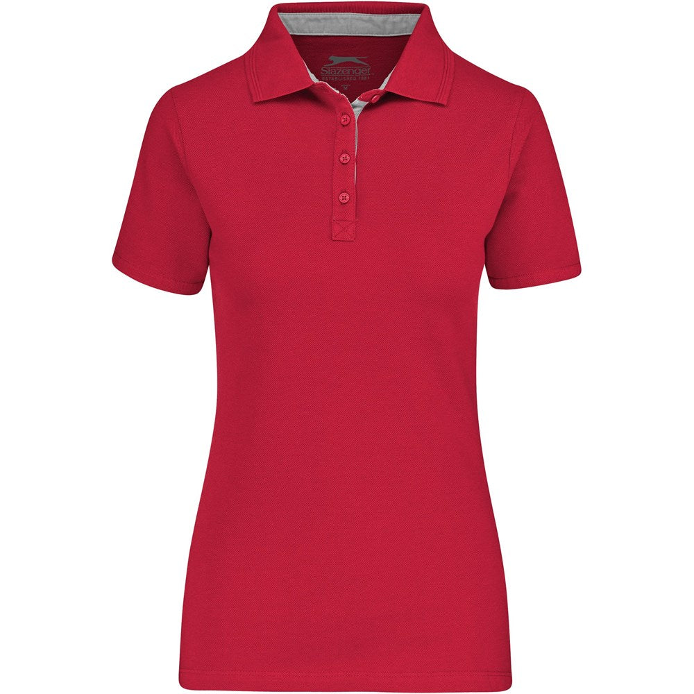 Ladies Hacker Golf Shirt RED