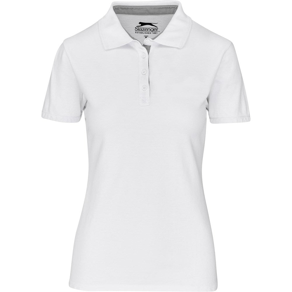 Ladies Hacker Golf Shirt WHITE