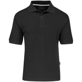 Mens Crest Golf Shirt BLACK