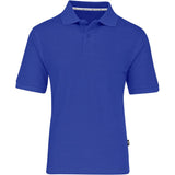Mens Crest Golf Shirt BLUE