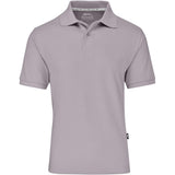 Mens Crest Golf Shirt GREY