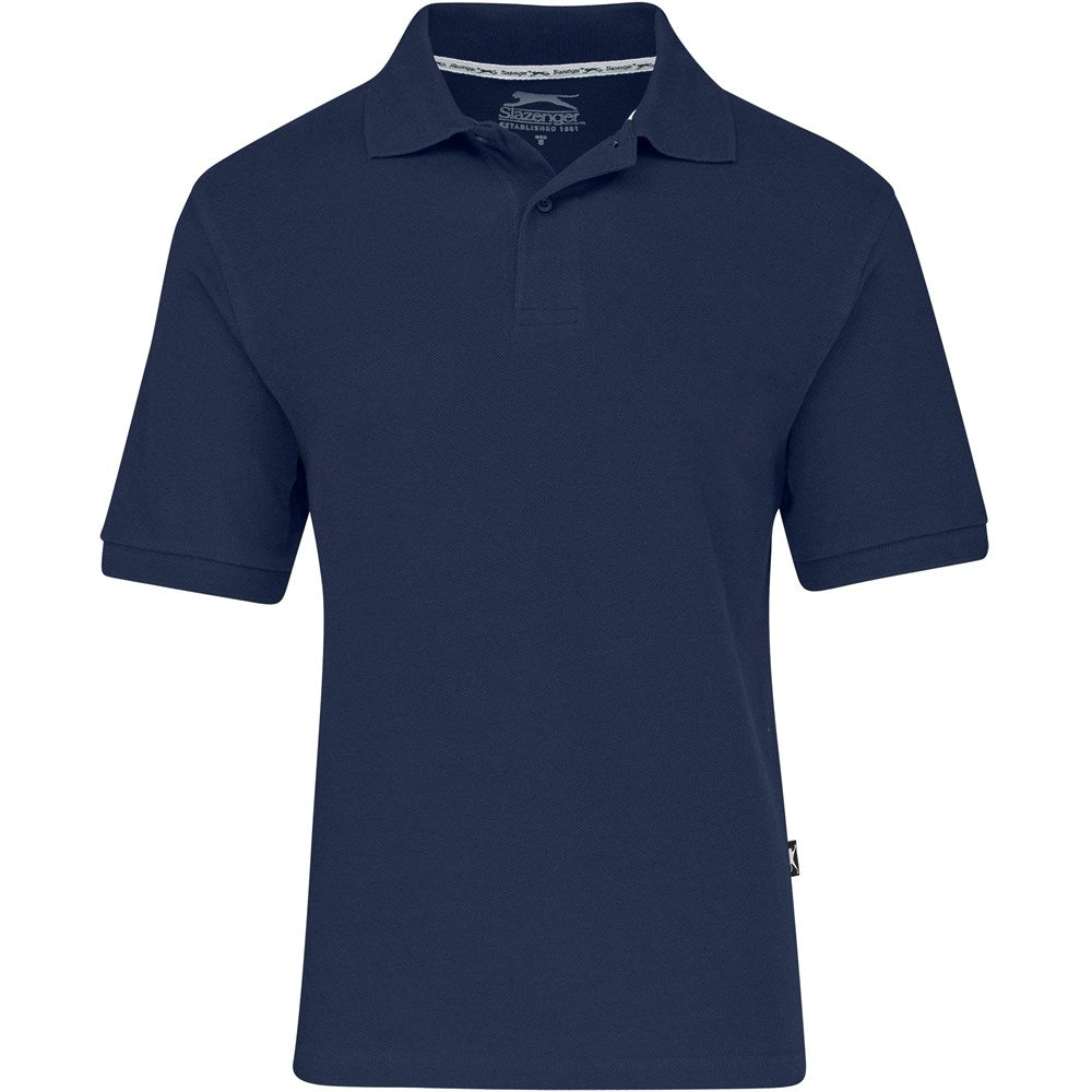 Mens Crest Golf Shirt NAVY