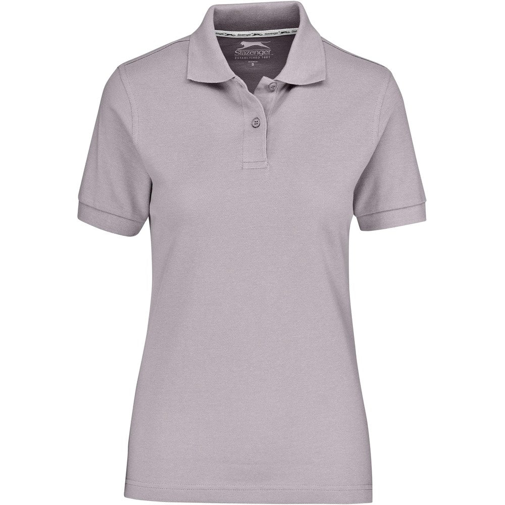 Ladies Crest Golf Shirt GREY