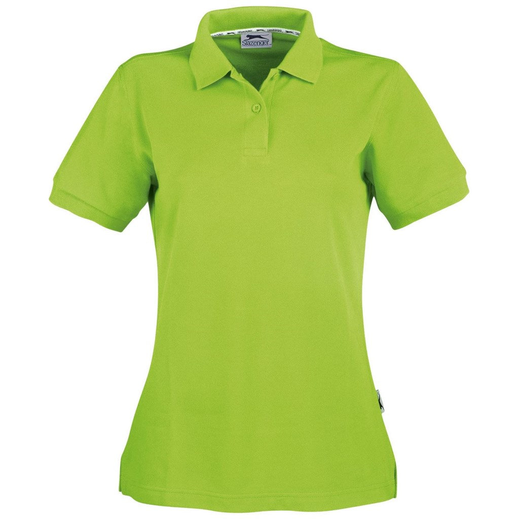 Ladies Crest Golf Shirt - Green GREEN