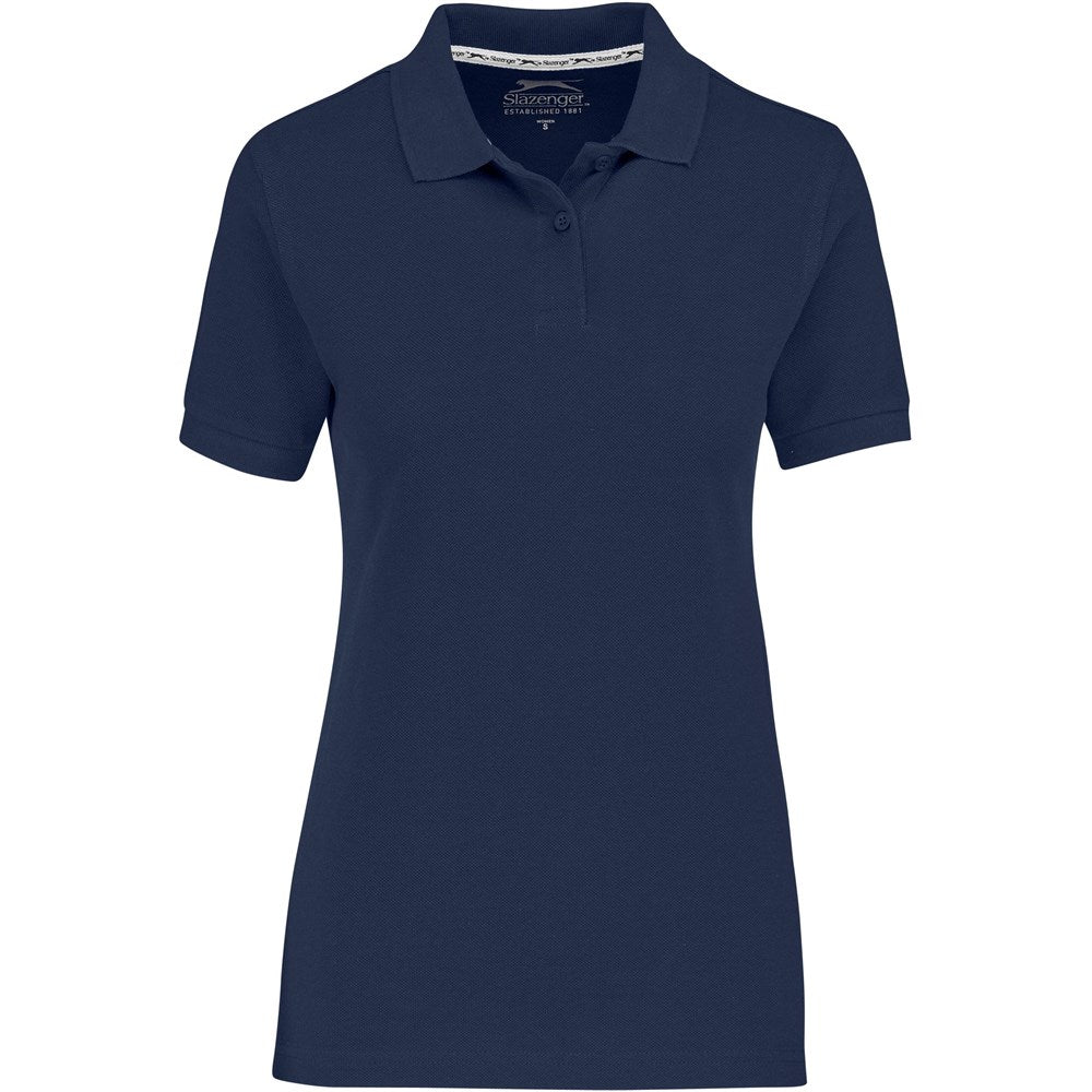 Ladies Crest Golf Shirt NAVY