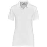 Ladies Crest Golf Shirt WHITE