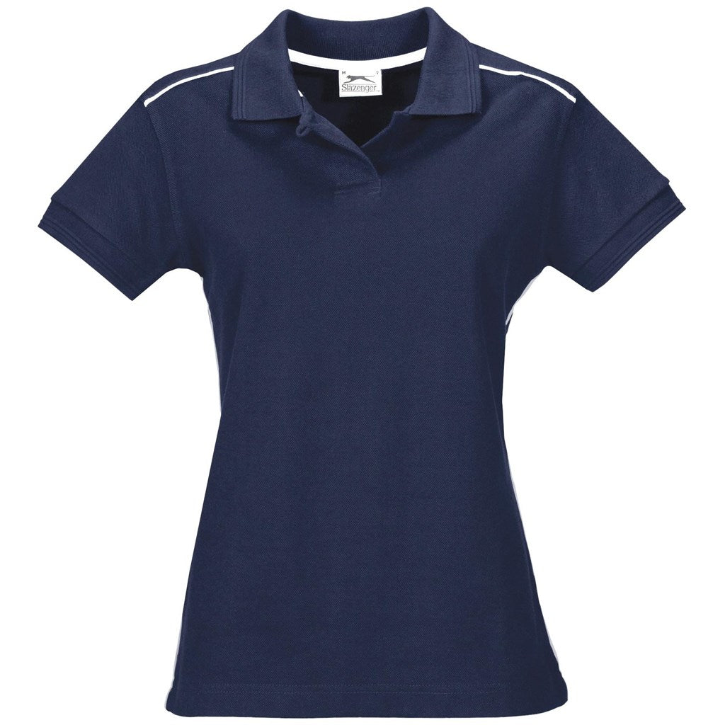 Ladies Backhand Golf Shirt - Navy NAVY