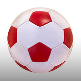 Size 5 – .Red & White Soccer Ball, Double Panel