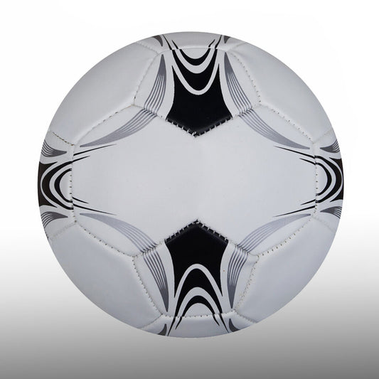 Size 5 – Black, Silver & White Soccer Ball Double Panel