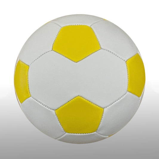 Size 5 – .Yellow & White Soccer Balls .