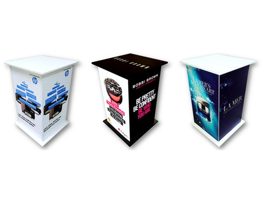 Square Demo Plinth Maxi - 600mm x 600mm x 940mm (h)