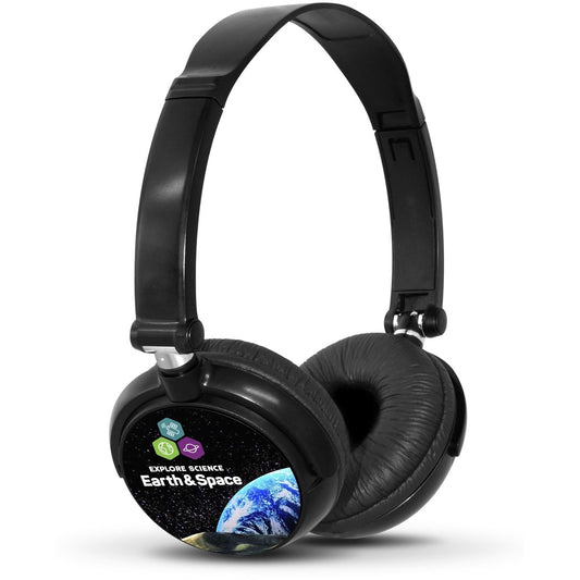 Altitude Omega Wired Headphones BLACK