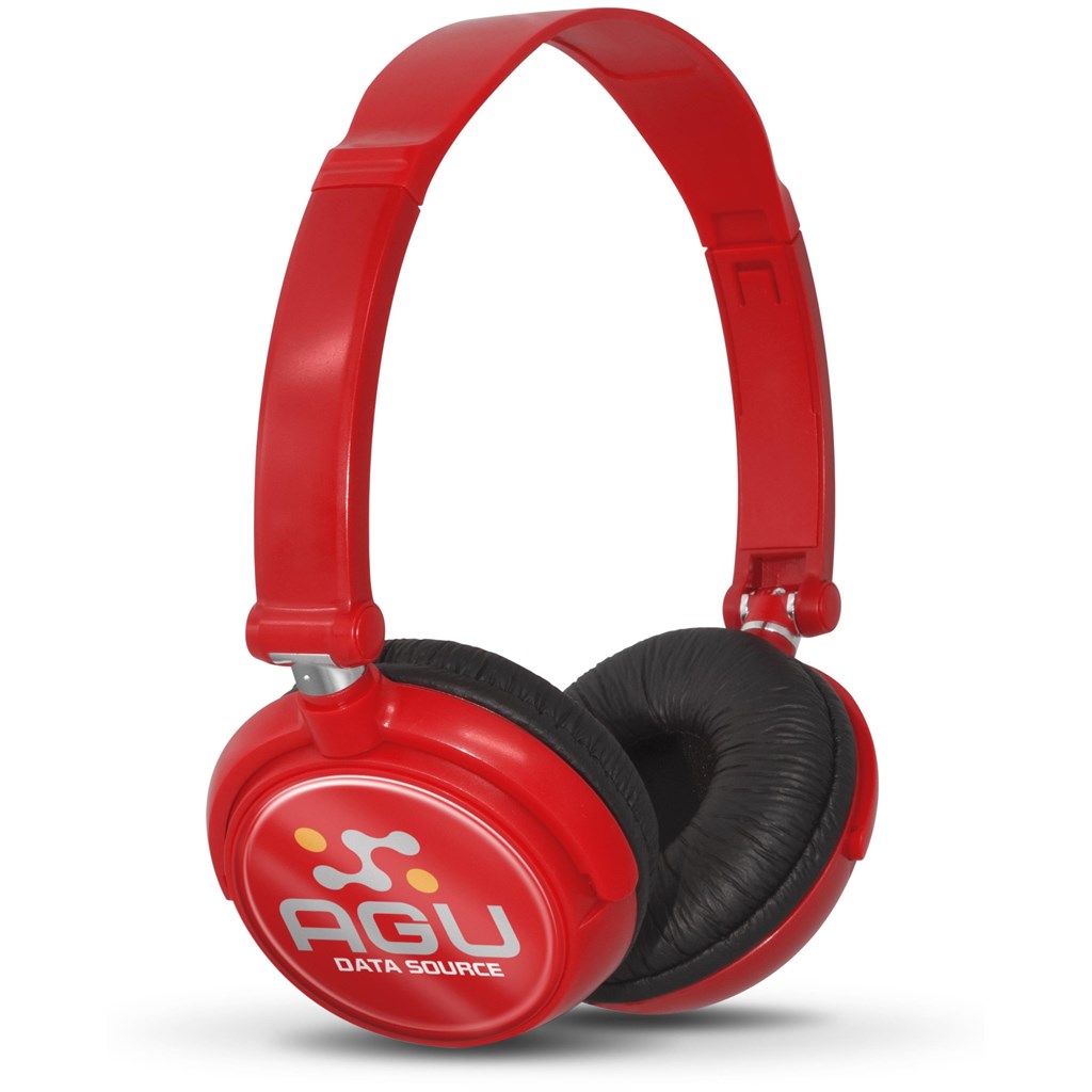 Altitude Omega Wired Headphones RED