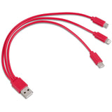 Altitude Hat-Trick Tri-Cable RED