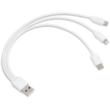 Altitude Hat-Trick Tri-Cable SOLID WHITE