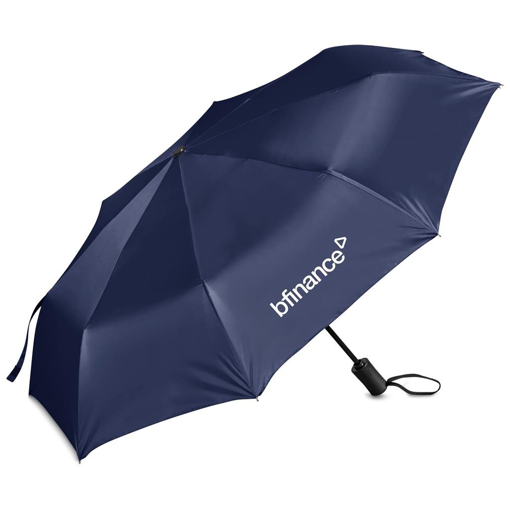 Altitude Fairhaven UV50 Auto-Open Compact Umbrella NAVY