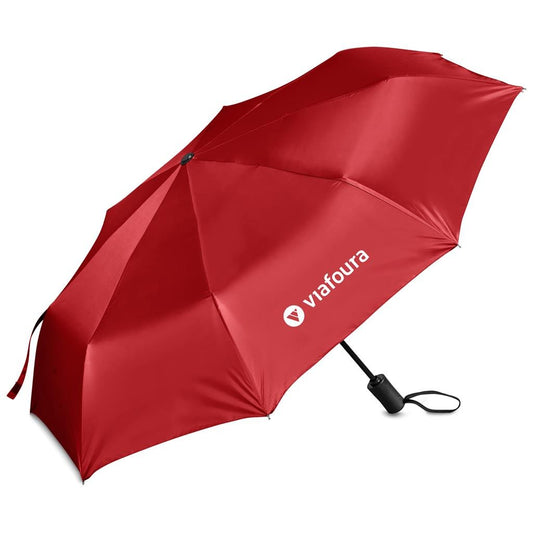 Altitude Fairhaven UV50 Auto-Open Compact Umbrella RED