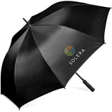 US Basic Fairhaven UV50 Auto-Open Golf Umbrella BLACK