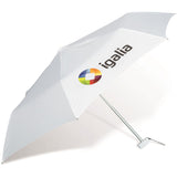 Rainbow Compact Umbrella - Blue SOLID WHITE