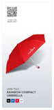 Rainbow Compact Umbrella - Blue