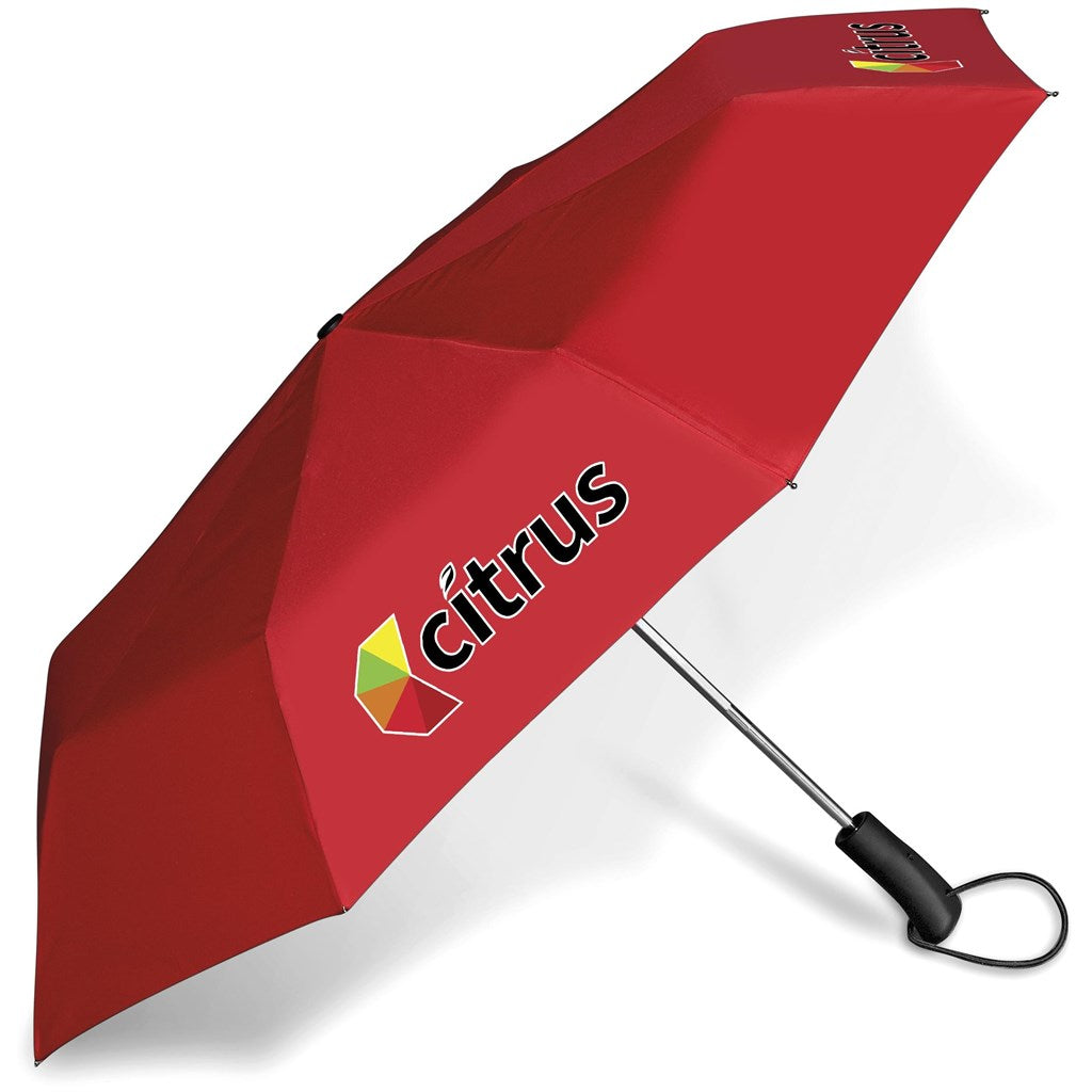 Whimsical Auto-Open Compact Umbrella RED