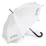 Stratus Auto-Open Umbrella SOLID WHITE