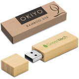 Okiyo Komorebi Bamboo Flash Drive - 16GB