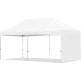 Coated Steel Sublimated Gazebo 6m x 3m - 1 Short Full-Wall Skin