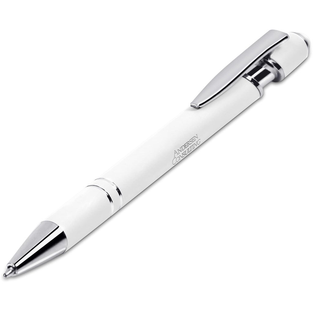 Altitude Fanfare Stylus Ball Pen SOLID WHITE