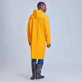 Light Duty Storm Rubberised Polyester/PVC Raincoat - Navy