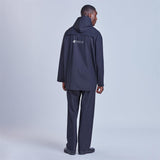 Light Hurricane Rubberised Polyester/PVC Rainsuit - Navy