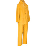 Light Hurricane Rubberised Polyester/PVC Rainsuit - Navy