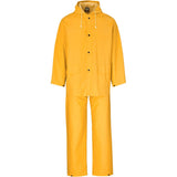 Light Hurricane Rubberised Polyester/PVC Rainsuit - Navy YELLOW