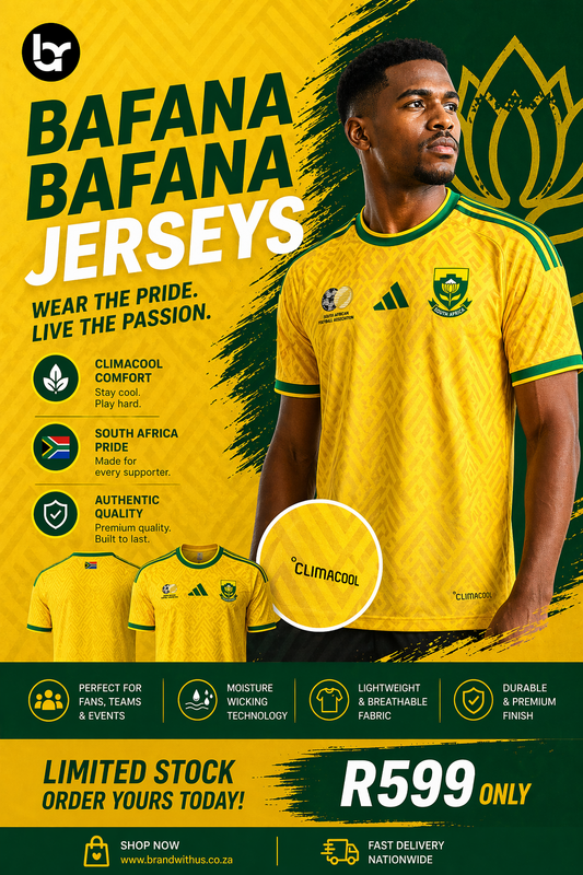 Bafana Bafana Yellow Replica Jersey 2026