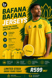 Bafana Bafana Yellow Replica Jersey 2026