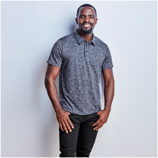 Mens Echo Golf Shirt - Red
