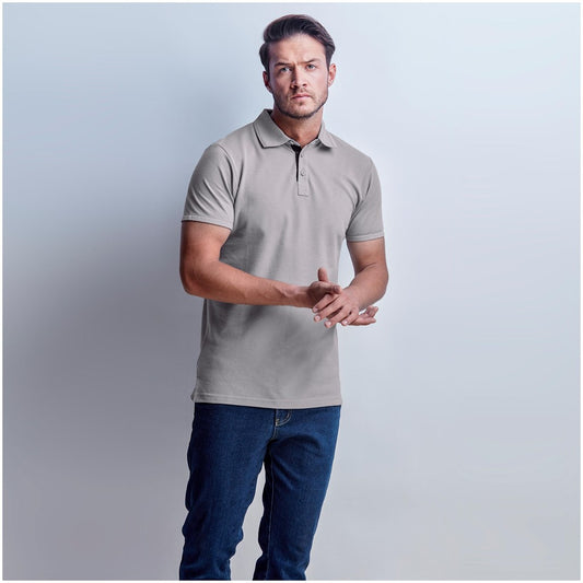 Mens Hacker Golf Shirt - Blue