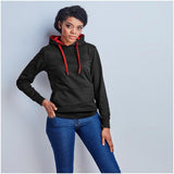 Ladies Solo Hooded Sweater - Blue
