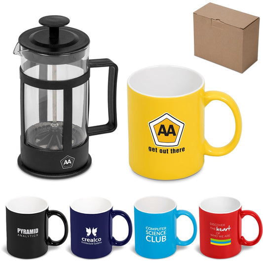 Cafe Omega Coffee Set - Yellow