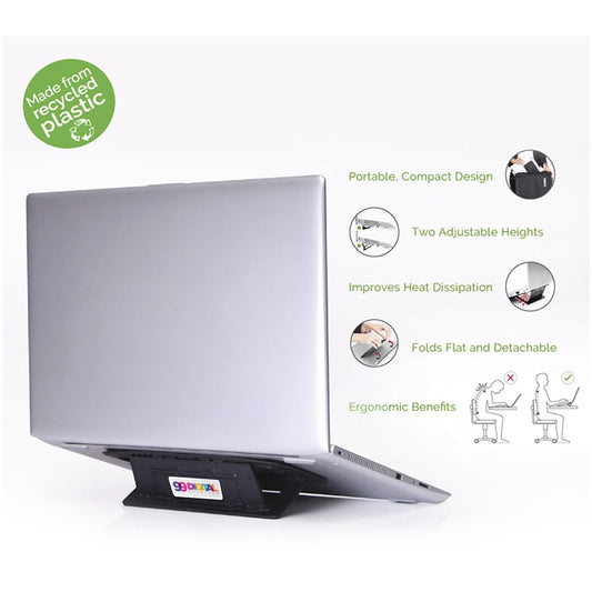 Okiyo Eezigo Recycled Plastic Portable Laptop Stand